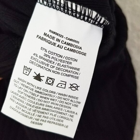 Nike Sportswear Women's S High-Waisted Slim Fit Ribbed Jersey Midi Skirt Black - Picture 11 of 15